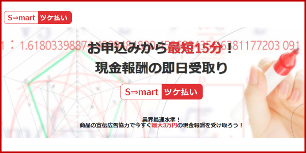 S-martツケ払いの詳細情報